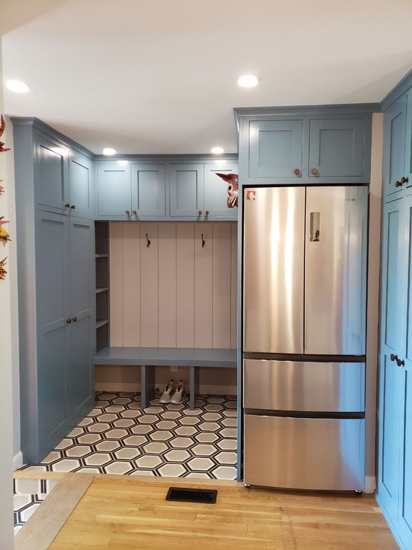 out of the box mudroom