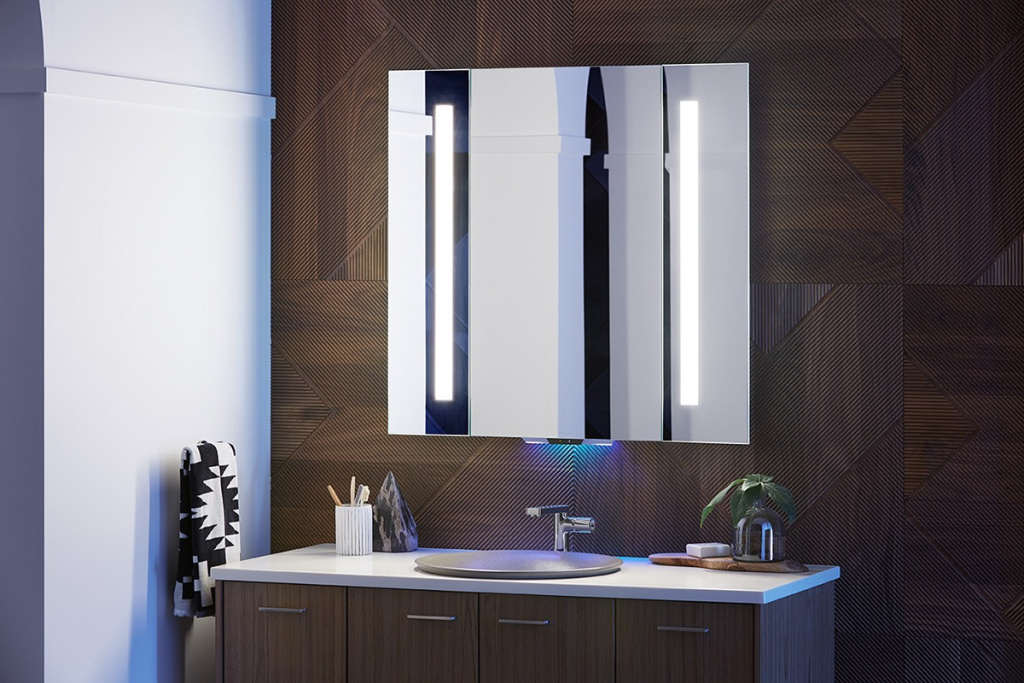 The Verdera Voice Lighted Mirror 