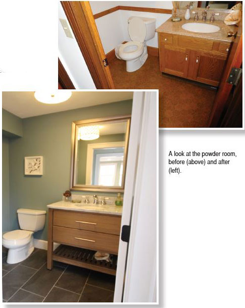 Before/After Bathroom Remodel