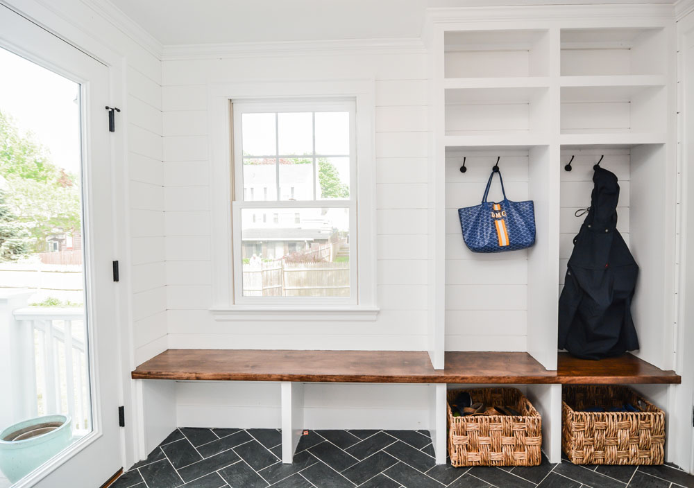 Durable Flooring Mudroom