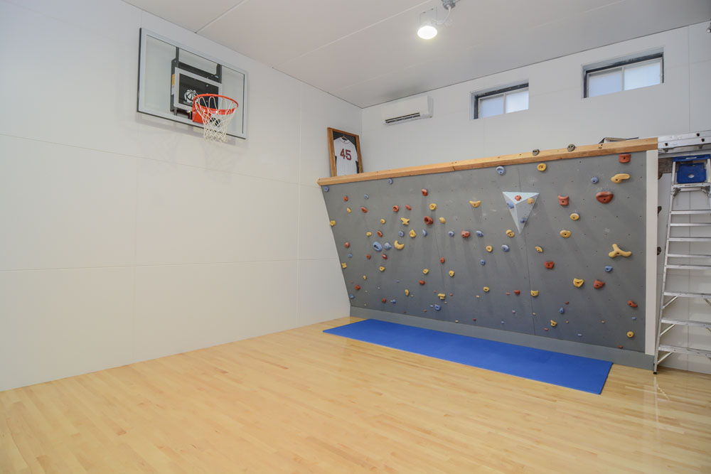 Home Gym basketball 